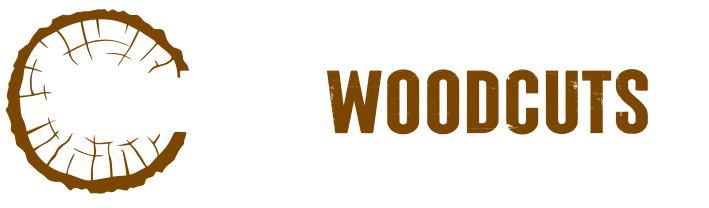 custom woodcuts logo